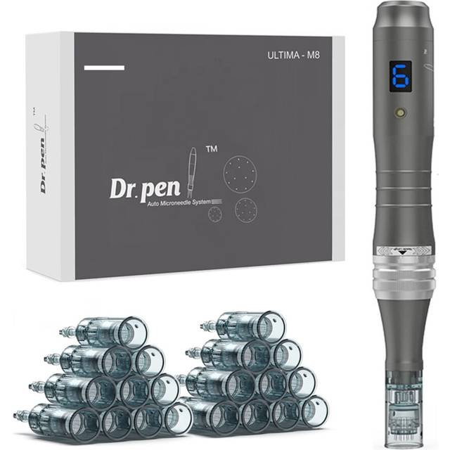 Dr. Pen Ultima M8 Professional Microneedling Pen Wireless Derma Auto Pen  20pcs 16pin Cartridges