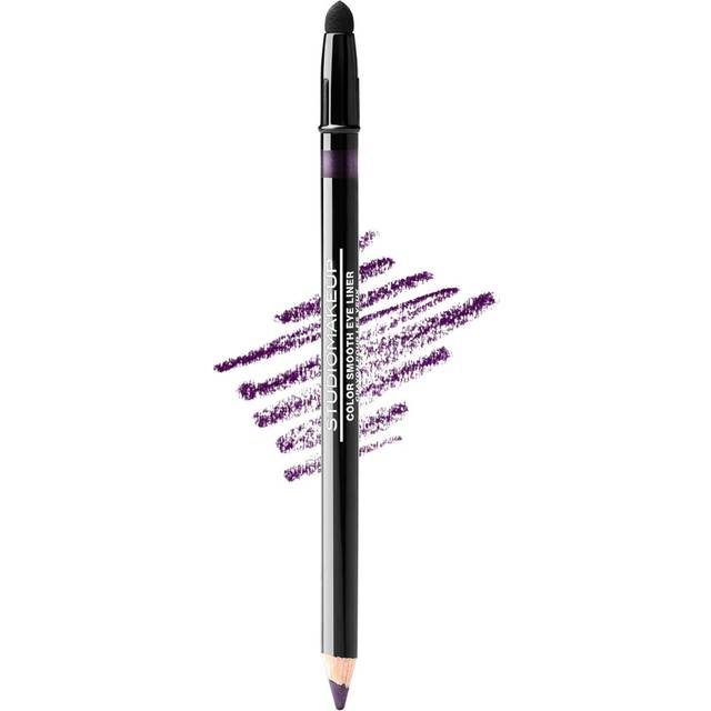 Studiomakeup Color Smooth Eyeliner Pencil - Soft Touch Eye Makeup - Smooth Texture Makeup Pencil Eyeliner - Smoky to Natural Eyeliner - Purple Eyeline