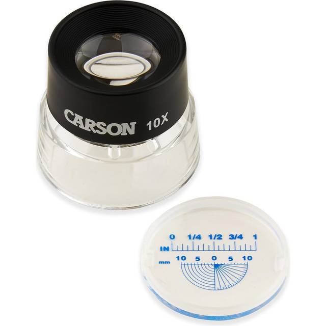 Carson 10x LumiLoupe stående förstoringsglas (LL-20)