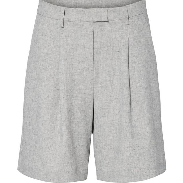 YAS Riu Tailored Shorts, Stone Grey