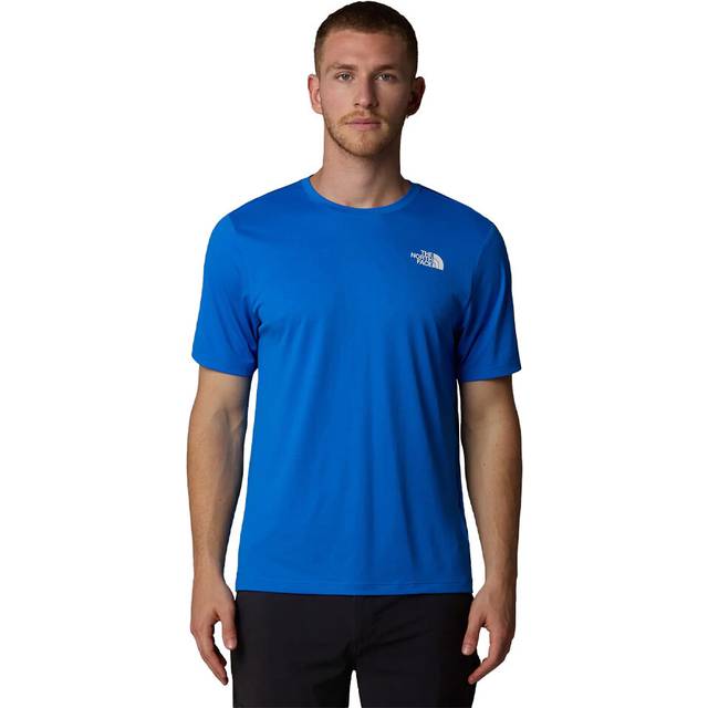 The North Face Men's TNF 24/7 Redbox SS Tee - Hero Blue - Size: 38/Regular