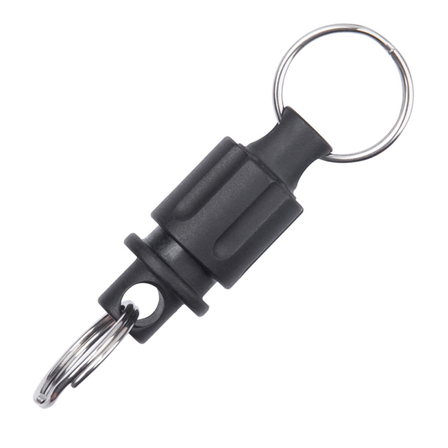 Titanium Alloy Keychain Universal Buckle Car Keychain Mini Rotating Buckle Pendant