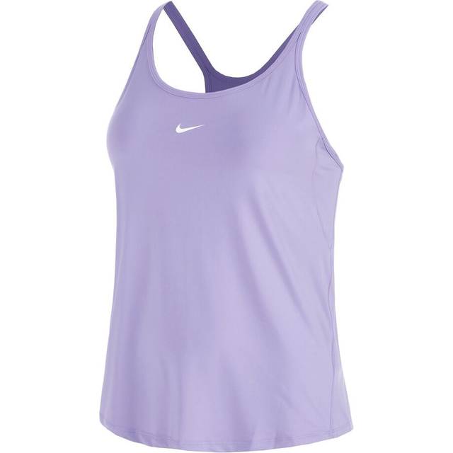 Nike One Dri-fit Strappy Linne Damer Syrén - Xl - syrén