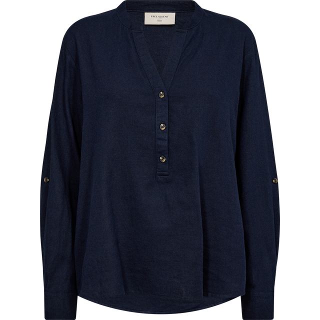 FREE/QUENT Fqlava-Shirt |Marinblå |M