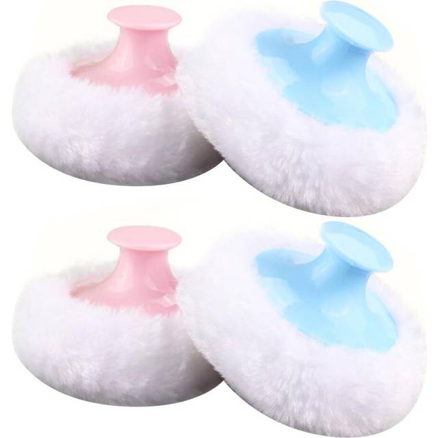 Powder Puff Body Powder Puff with Handle 4PCS
