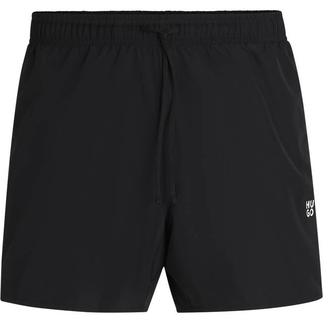 HUGO Red – Cruise – Svart set med badshorts och väska med logga-Svart/a