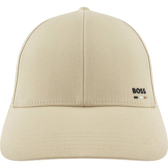 Cotton-twill cap with logo trim