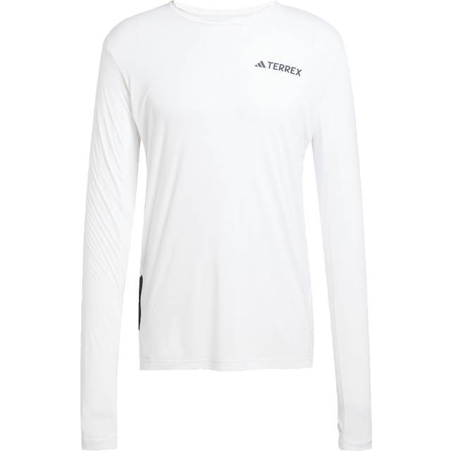 adidas Terrex XPR Running Shirt Men - White, Black, Size S - white