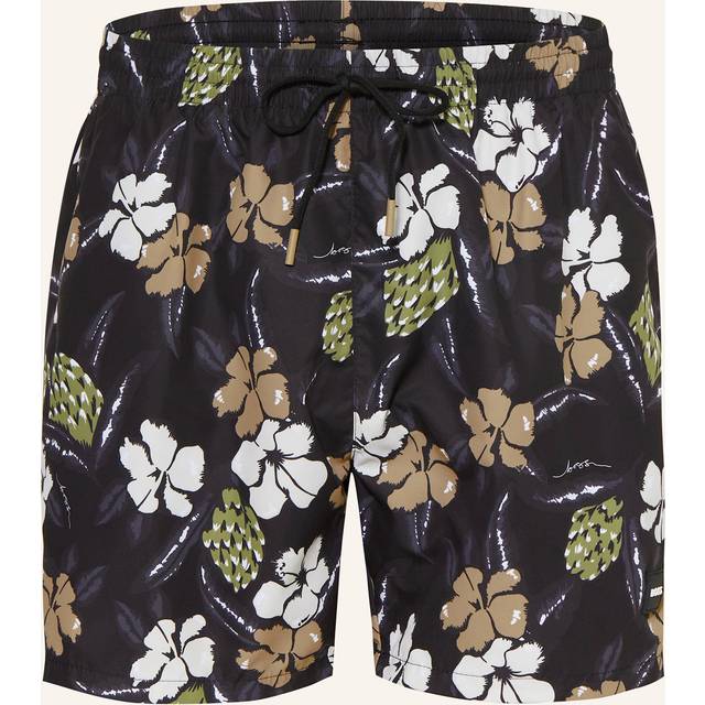 BOSS Swimshorts Flower Multicolour Black size M