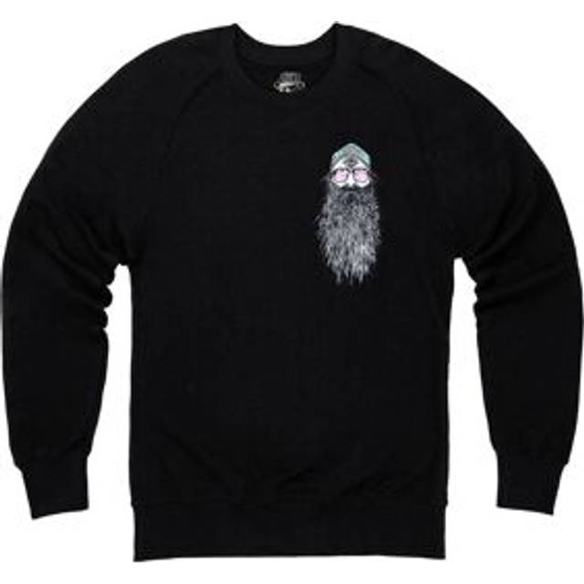 Beardy Man Sweatshirt - Black