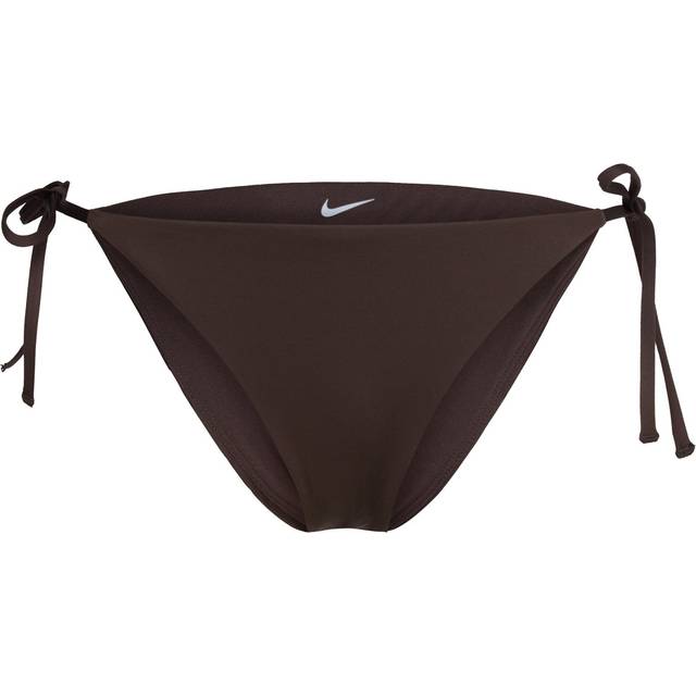 Nike – Essential – Brun bikiniunderdel i stringmodell