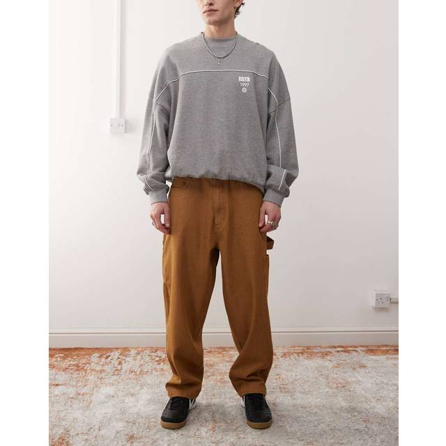 Santa Cruz – Bruna, stora och baggy snickarjeans