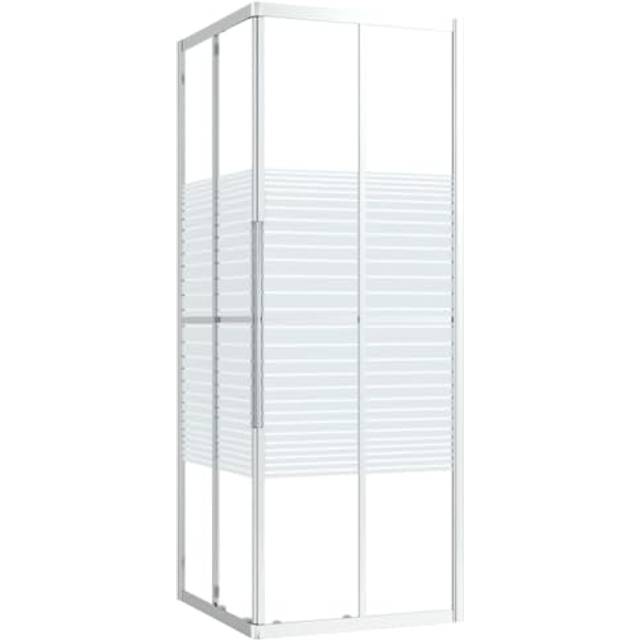 vidaXL Duschvägg ESG 70x70x180 cm