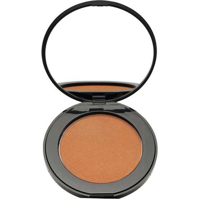 Natio Australia Mineral Pressed Powder Bronzer - Warm Toned  Medium Shade Bronzer Powder - Shimmery Finish - Vegan - Sunswept - 0.7 oz