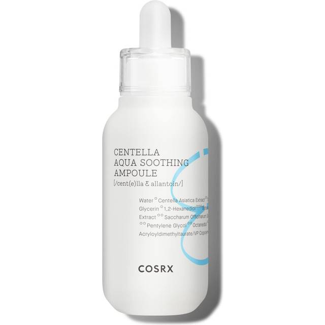 COSRX Centella Aqua Soothing Ampoule  Centella Asiatica Cica Serum  Korean Skin Care  1.35 Fl oZ  For Sensitive Skin  Daily Skin Serum  Paraben Free