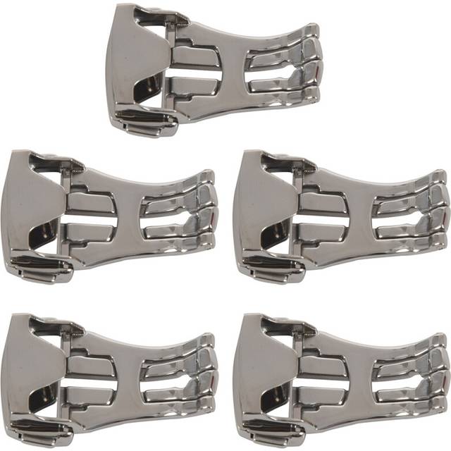 18mm Stainless Steel Watch Strap Folding Buckle Clasp , Fosted 18Mm