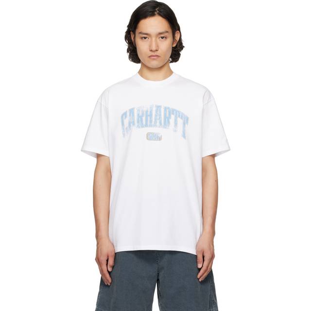 T-shirt Carhartt WIP S/S Lecture T-Shirt UNISEX Ink Heavy Enzyme Wash S (S)