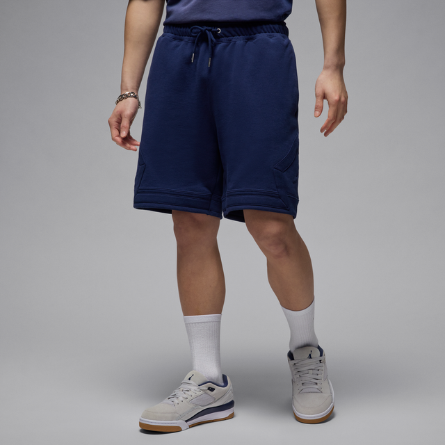 Nike Jordan Flight Fleece Men's Diamond Shorts - Blue - Cotton - L