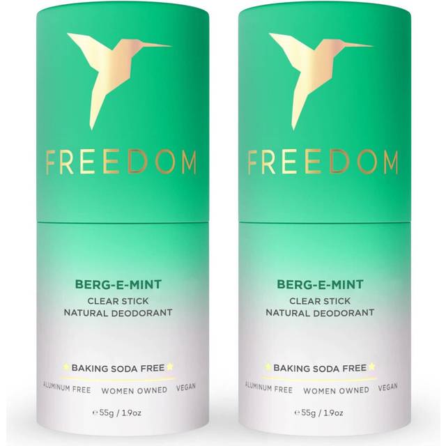 Freedom All Natural & Aluminum-free Deodorant for Women with 24-Hour Odor Protection in Eco-friendly Packaging - Made with Organic Essential Oils - Be
