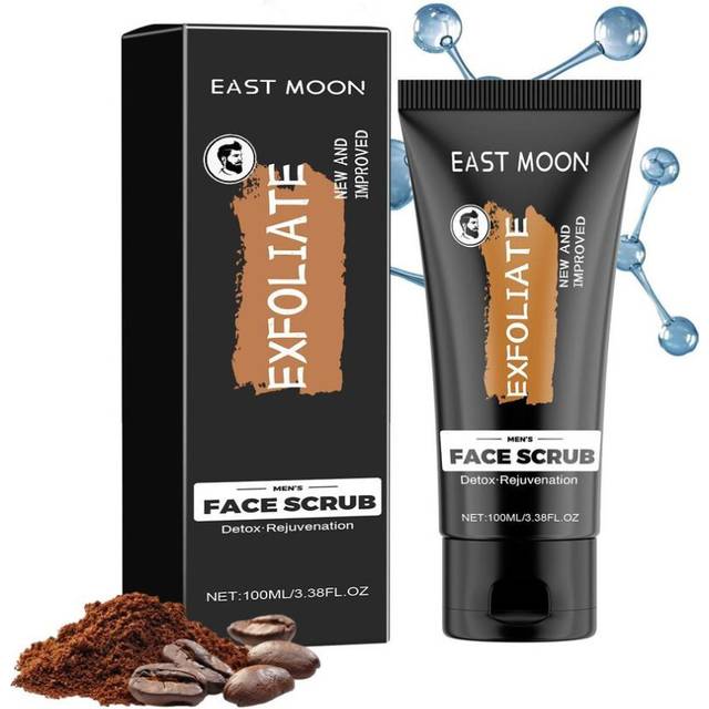 (100ml) Men&apos;s Facial Scrub Deep Cleansing Skin Exfoliating Facial Scrub