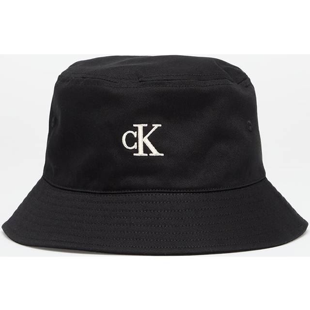 Calvin Klein Jeans Embroidered Monogram Bucket Hat Black Universal (Universal)