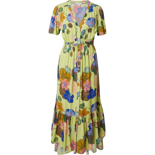 White Stuff Phoebe Floral Maxi Dress, Green/Multi