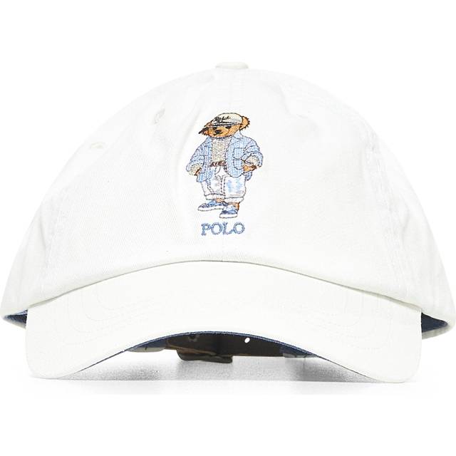 POLO RALPH LAUREN | White twill Polo Bear cap | Man | PZ - white (PZ)