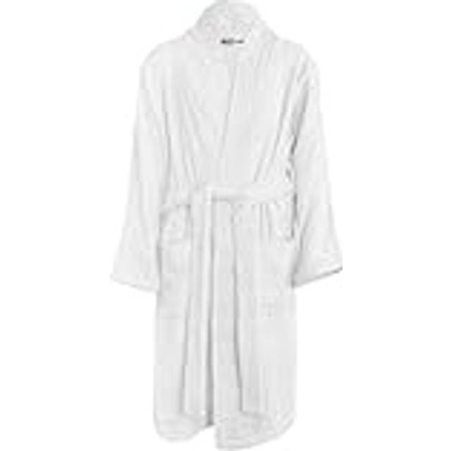 (13 Years, White) Unisex 100% Cotton Soft Terry Bathrobe Luxury 5-13