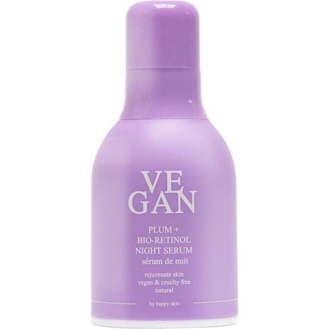 Vegan by Happy Skin Plum + Bio-Retinol Night Serum 30ml