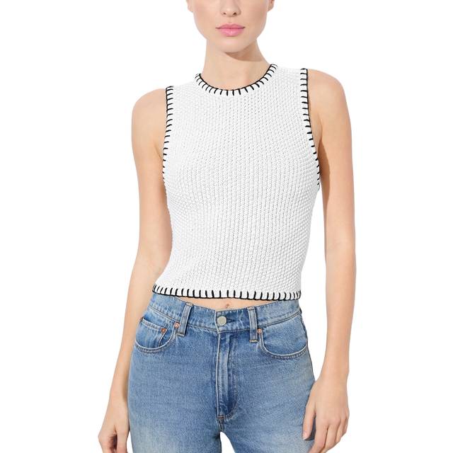 alice + olivia Amity Wool-Blend Tank