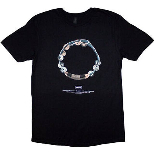 (M, Black) Oasis Definitely Maybe Tambourine T Shirt