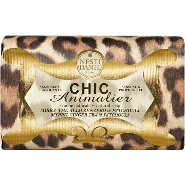 Nesti Dante - Chic Animalier Natural Soap - Myrrh  Ginger Tea &amp; Patchouli - 250g/8.8oz