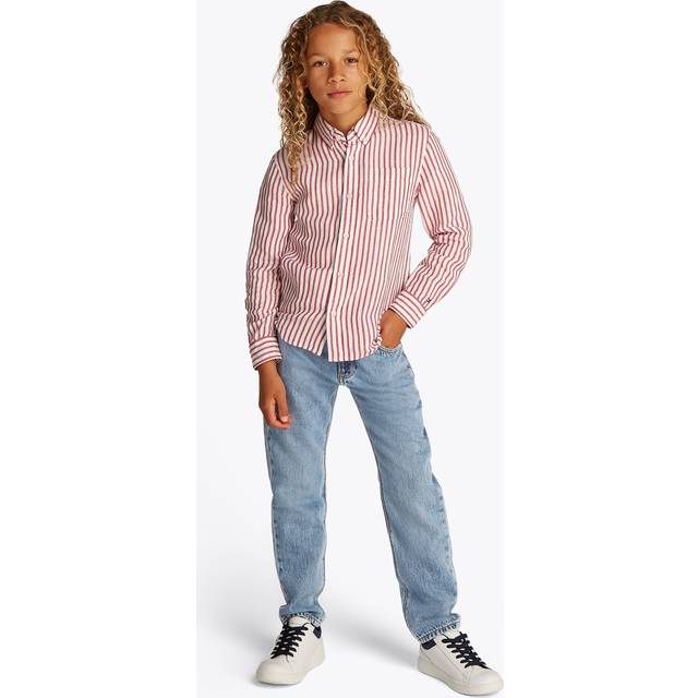 Tommy Hilfiger Boys Modern Straight Blue Denim Jean - Blue, Blue, Size Age: 12 Years - age: 12 YEARS