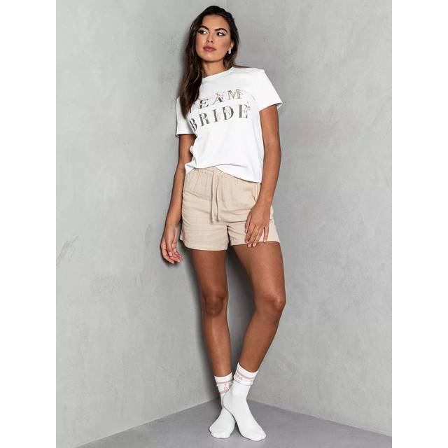 Maya Deluxe Team Bride T-Shirt, White