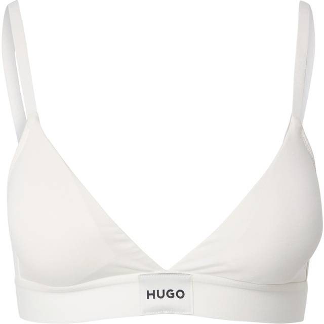 Hugo Boss Women's Red Label Triangle Bra, Natural White - Size: M