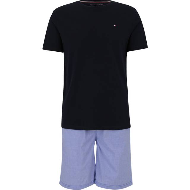 Tommy Hilfiger  Sleepsuits SS WOVEN PJ SET PRINT  - EU M - Blue - EU M