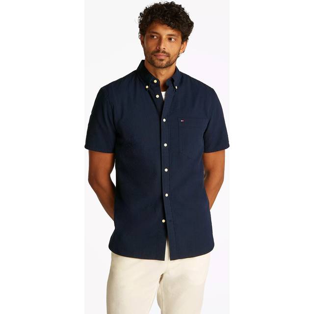 Tommy Hilfiger Cotton Regular Fit Seersucker Shirt