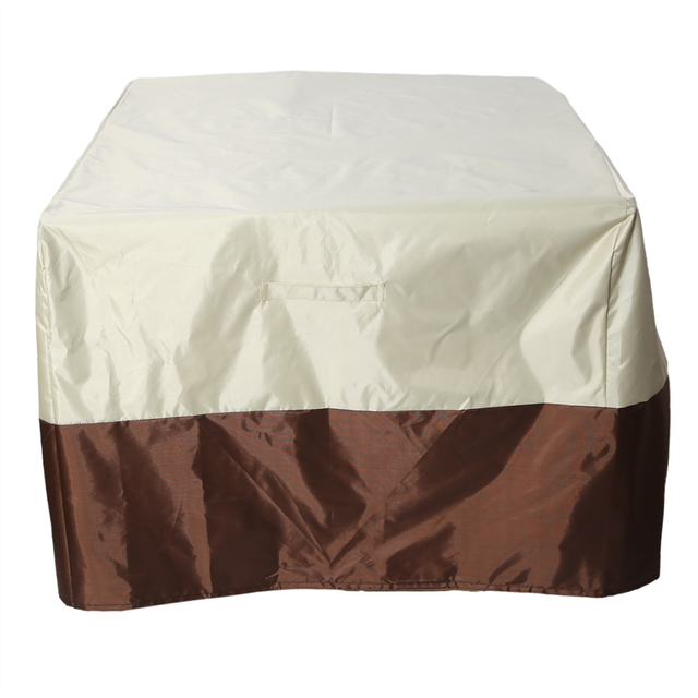 Chairs Covers Waterproof Stackable Balcony Chair Cover Outdoor Furniture Cover Thick Fits 31 X 38 X 35 Inches (Beige)