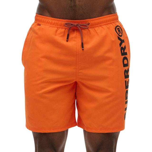SUPERDRY SPORT Sport Graphic 17 Swim Short |Orange |S