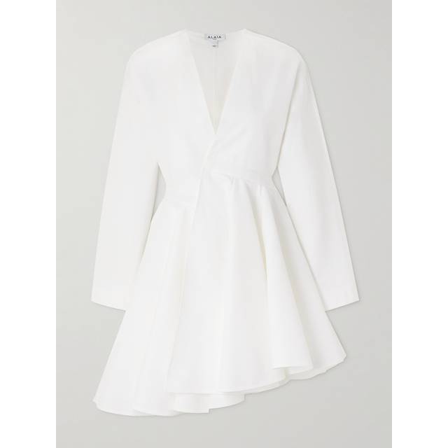 Alaïa, Short Dresses, female, White, S, Elegant White Dress for Women