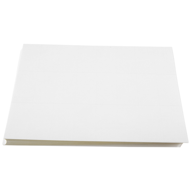 70X37.1mm 100 Sheets Self-Adhesive Printable Matt Blank Paper Address Labels White