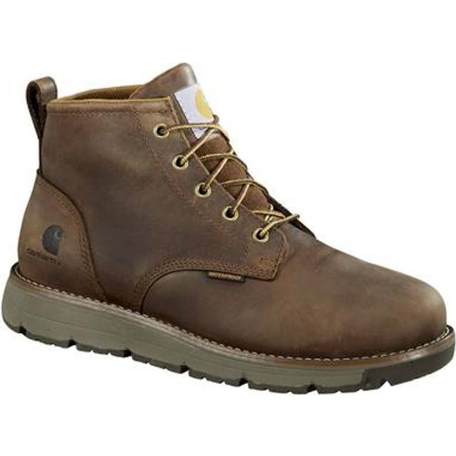 Carhartt FM5204-M Millbrook Waterproof Steel Toe Wedge Boot Brown 8.5M