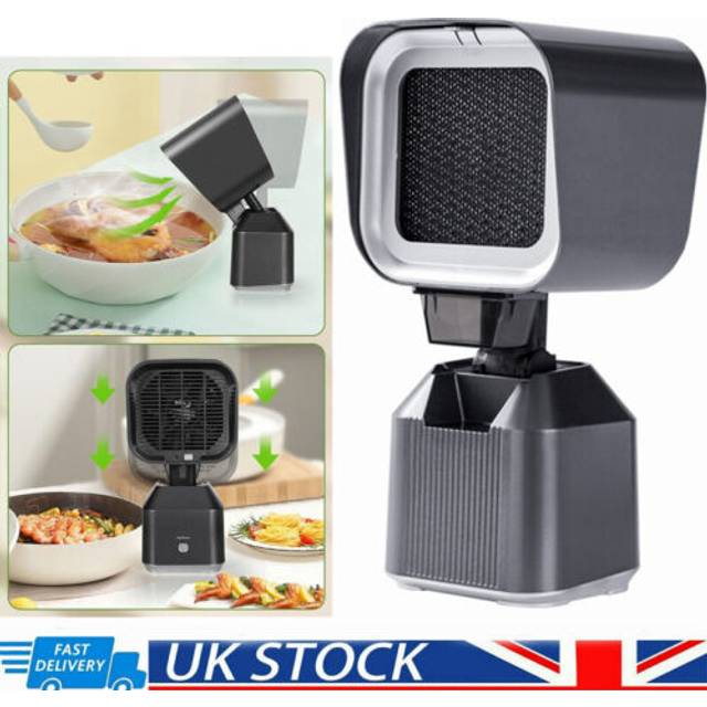 Portable Range Hood Large Suction 2 Levels Wind Speed Low Noise Removable Replaceable Filter