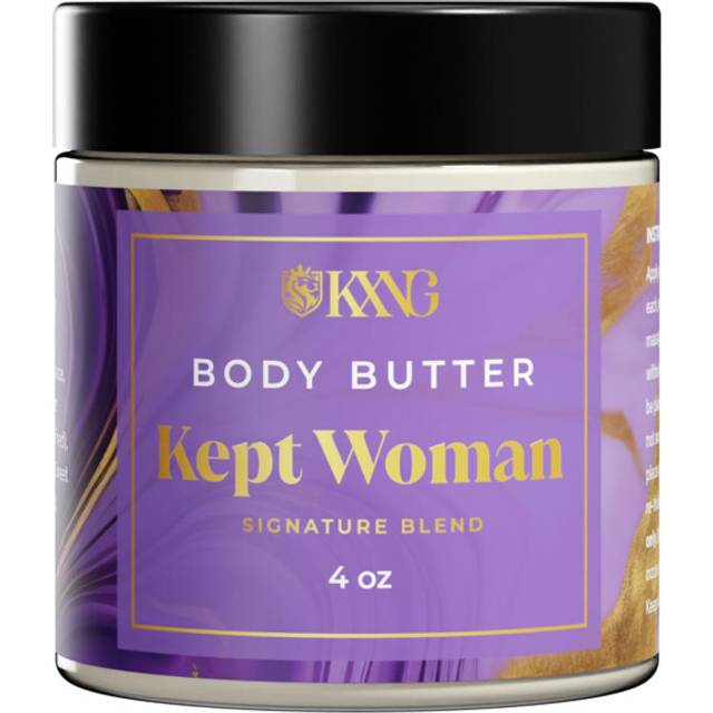 KXNG Cosmetics  Body Butter  Organic Skin Care for Men and Women  Body Moisturizer Lotions and Creams  Raw Shea Butter  Cocoa Butter  Mango  Coconut O