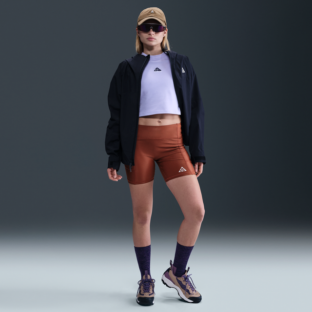 Shorts Nike ACG "Tree Frog" Women's Dri-FIT ADV Mid-Rise 6" Shorts Cinnamon/ Picante Red/ Summit White M (M)