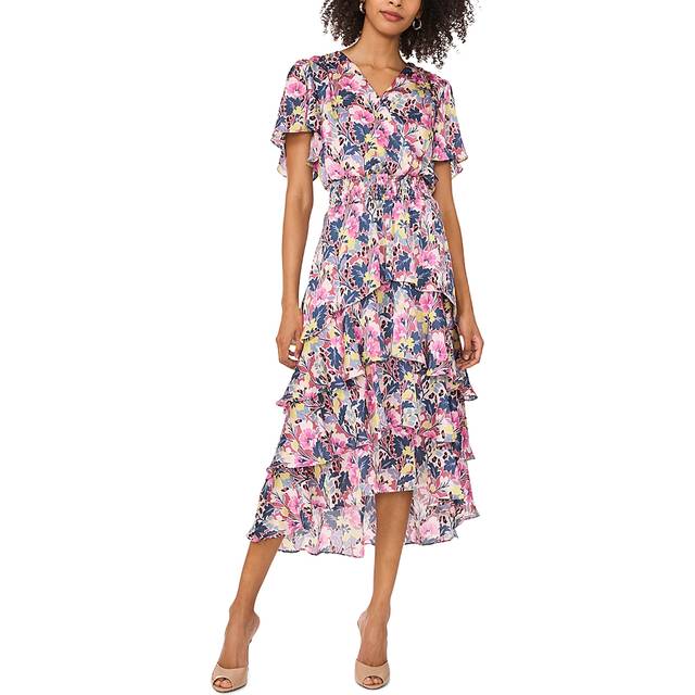 Vince Camuto Tiered Midi Dress