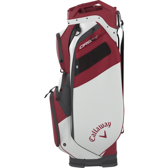 Callaway Org 14 White/Cardinal Cart bag