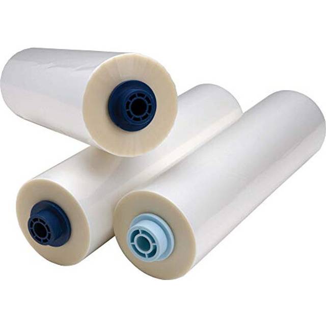 GBC Pinnacle EZ Load Blue End Cap Laminating Roll Film  NAP I  1.5 Mil  25 inches x 500 feet  2 Pack 3748201EZ