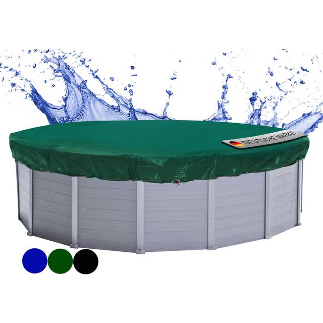 Quick-Star 13ft (400cm) Winter Swimming Pool Cover Round Tarpaulin