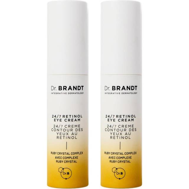 Dr Brandt Bright This Way 247 Retinol Eye Cream  05 oz Pack of 2  Smooths the Look of Fine Lines  Wrinkles Illuminates  Moisturizes the Eye Area